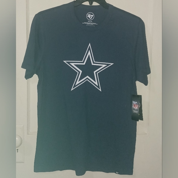 NWT Dallas COWBOYS. 47 Men's Dark Blue Star Tee - Picture 1 of 4